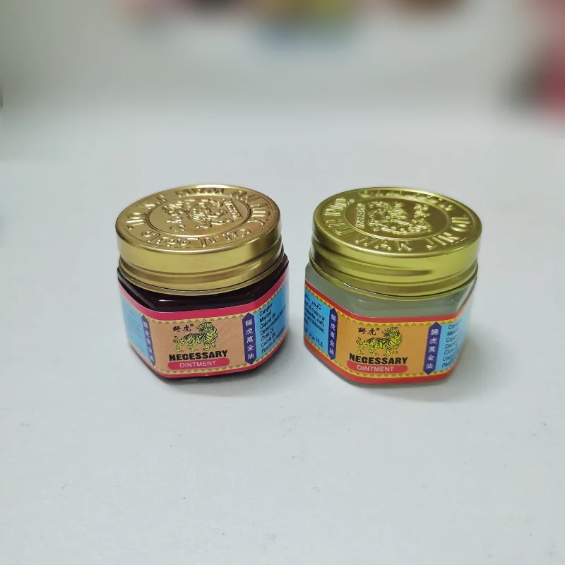 Красно-белый тигровый бальзам мазь от головной боли зубная боль живот