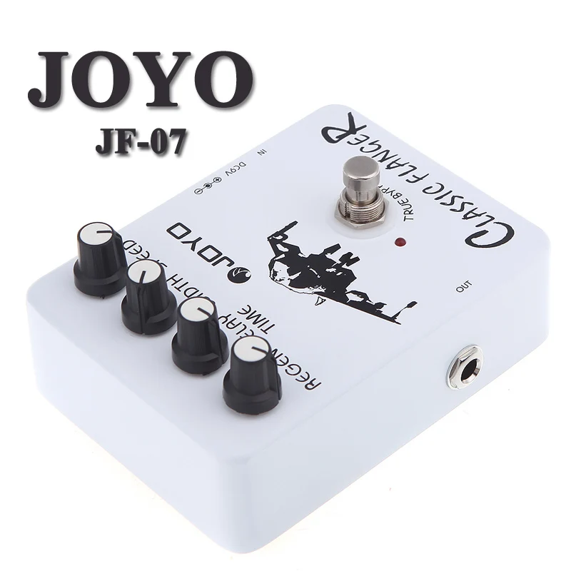 

JOYO JF-07 Guitar Effects Pedal Analog Electric Guitar Effects Pedal Effector Stompbox Speed Regain Width Delay Time Adjustable