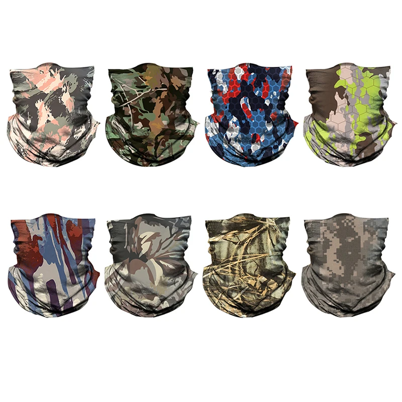 

Unisex Digital Printed Multi Functional Seamless Quick Dry Sunshade Sweatband Hairband Head Scarf