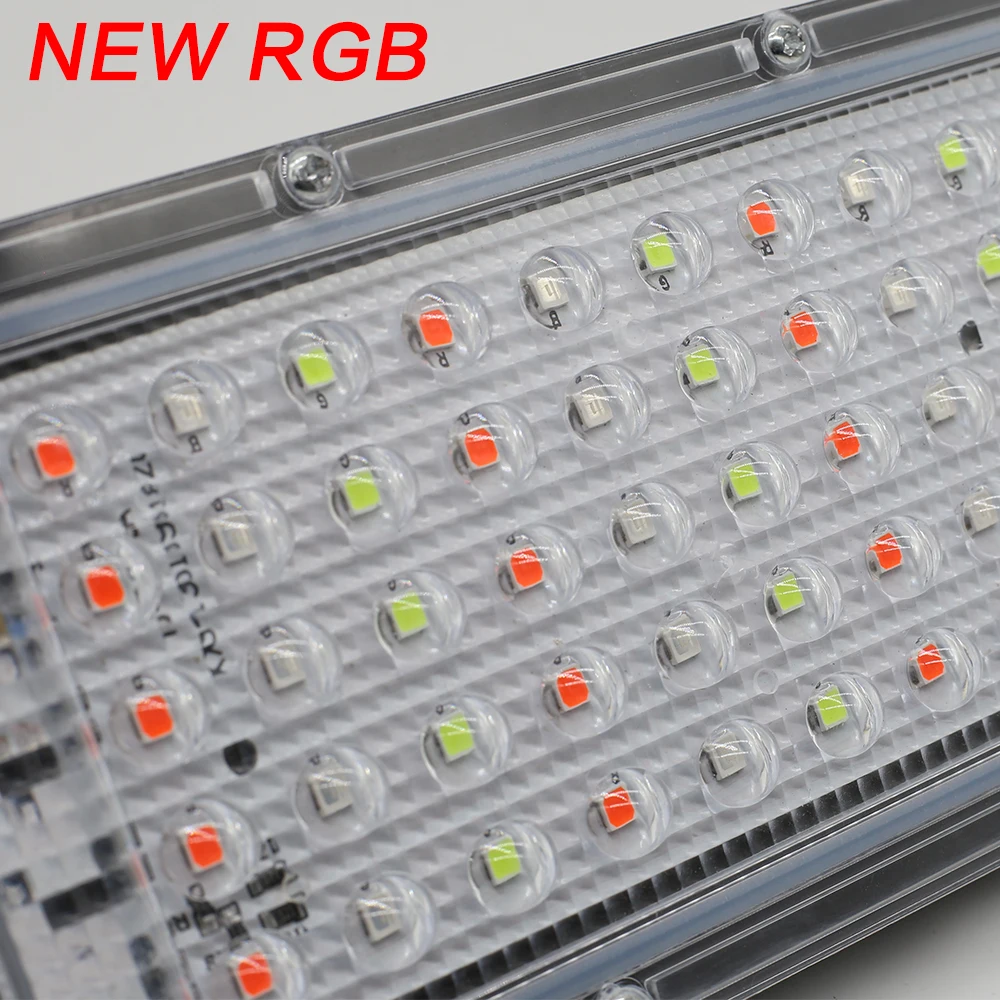 Светодиодный чип 2 шт./лот уличный светильник 50 Вт 220 В 240 SMD 2835 не COB 16562 чипа для