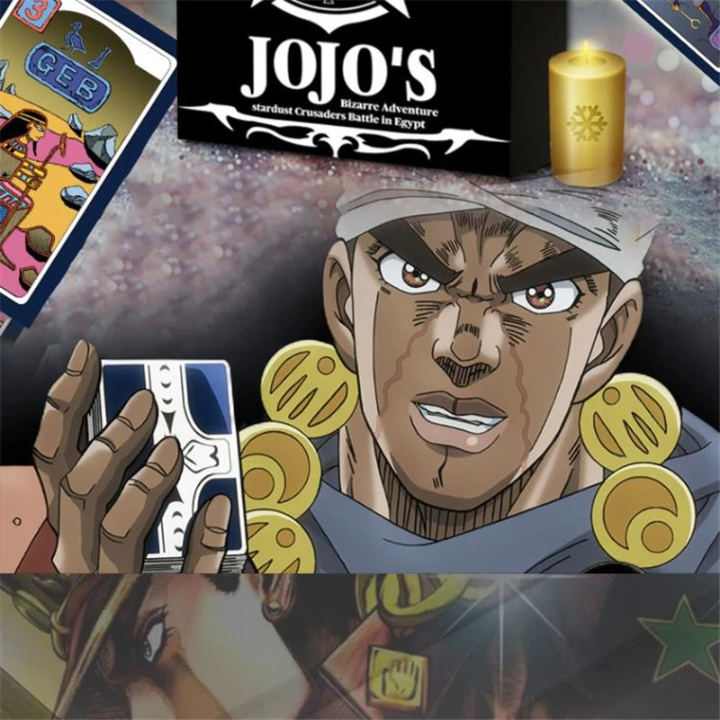 Аниме JOJO невероятное приключение Леоне abbacchio Косплэй реквизит Таро 31 шт./компл. Бумага покер карты для детей и взрослых, игрушки подарки коллекции