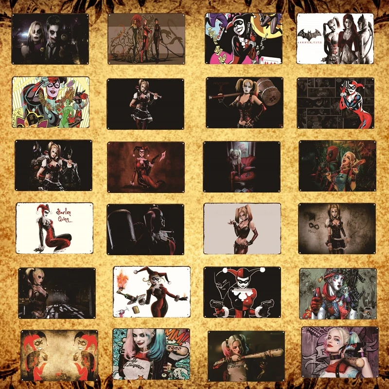 [Luckyaboy] Ретро металлическая жестяная вывеска Постер для кино бар кафе домашняя