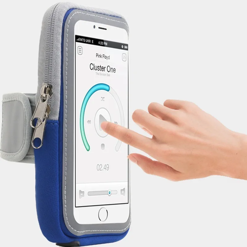 Универсальный чехол на руку для мобильного телефона 4-6 дюймов нарукавник бега