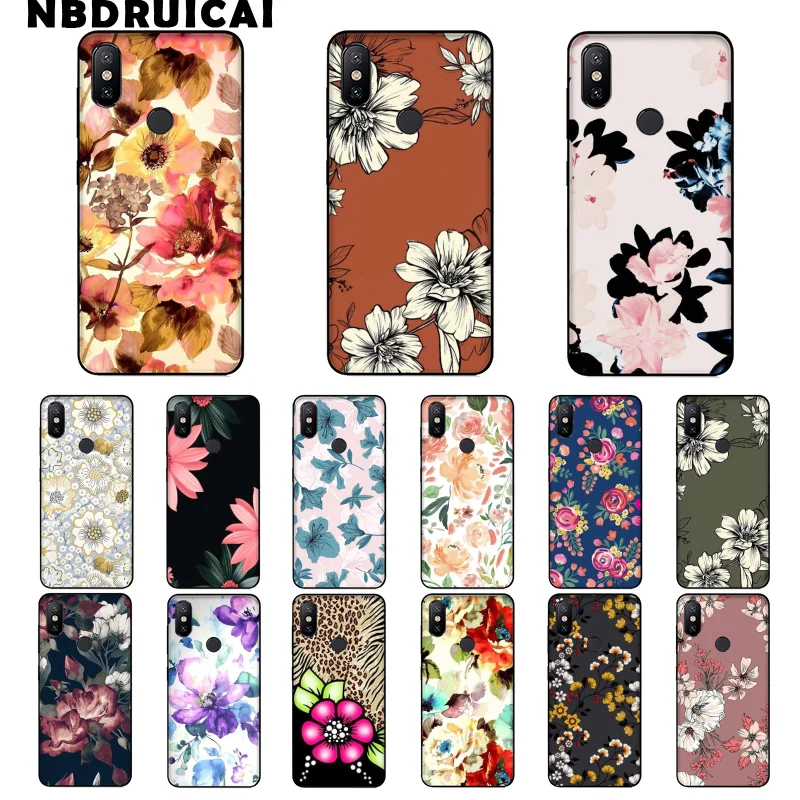 Высококачественный силиконовый чехол для телефона NBDRUICAI в стиле ретро с цветными