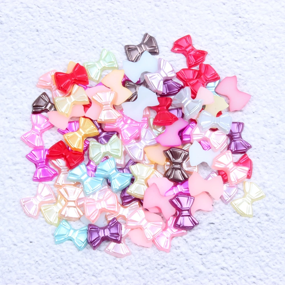 

Имитация полужемчуга с плоской задней стороной 10*13 мм 200 шт. бант клей на смоле Жемчуг белый цвет слоновой кости смешанные фотопринадлежност...