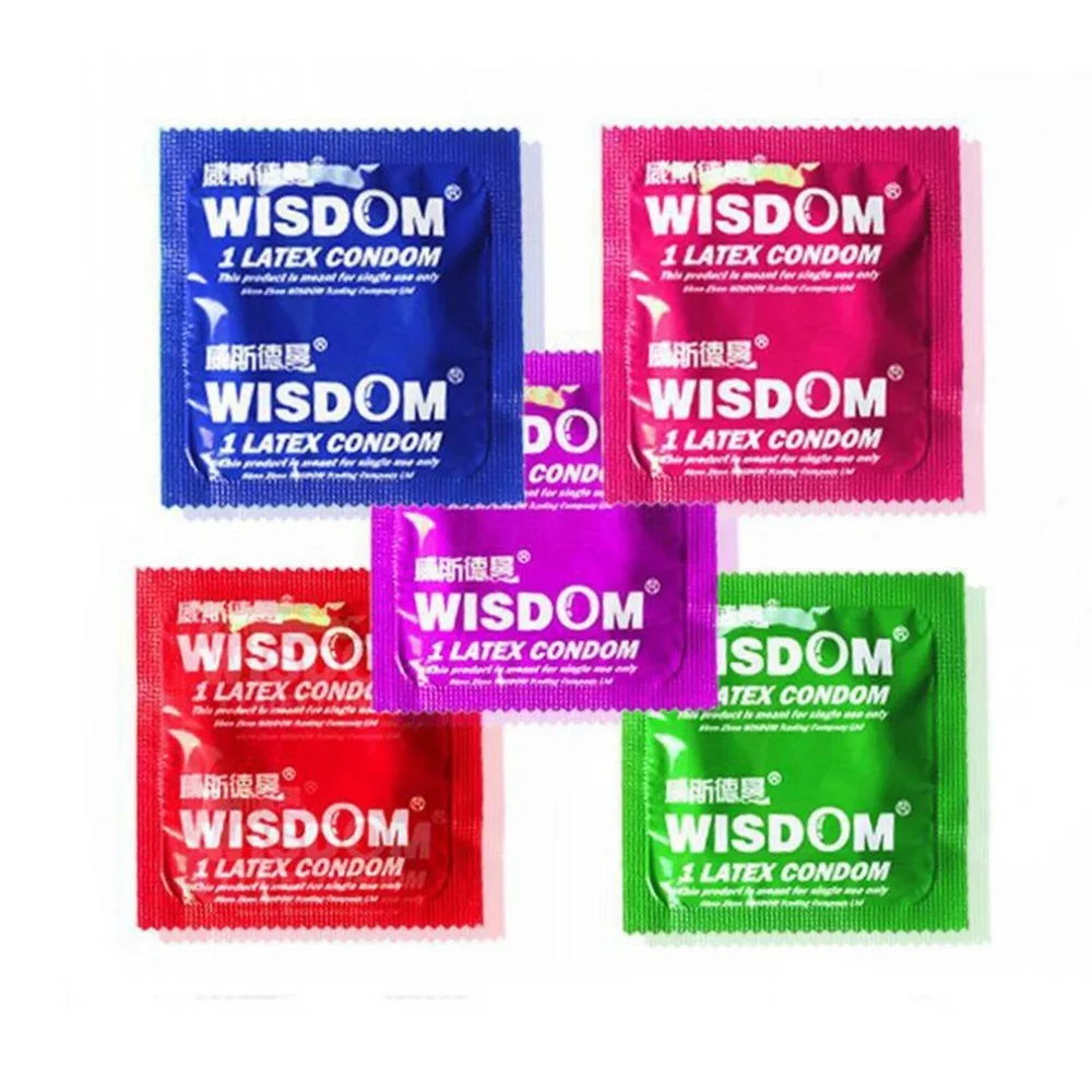 Натуральные латексные презервативы 5 стилей с задержкой эякуляции точка G