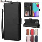 Кожаный чехол-книжка для Samsung Galaxy S22 S21FE S20 Ultra S10 S9 S8 Plus S7 Edge Note 20 10 Pro 9 8 J4 Plus