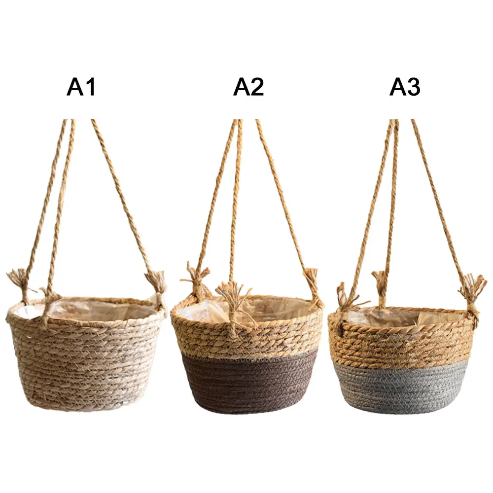 

Hanging Basket Household Flower Holder Potted Plants Gardening Supplies Home Decoration Hanging Flowerpot