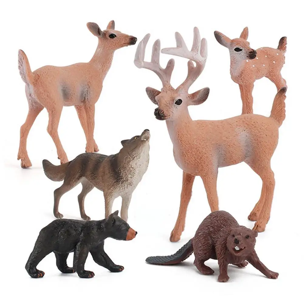 

Фигурки животных игрушечные реалистичные фигурки животных, игрушки ручной работы, украшение созданий, декоративный подарок для детей