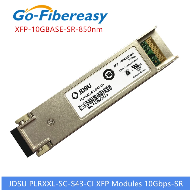 Модуль оптического приемопередатчика JDSU XFP 10G 850nm 0.3km 10GBASE SR волоконно оптический