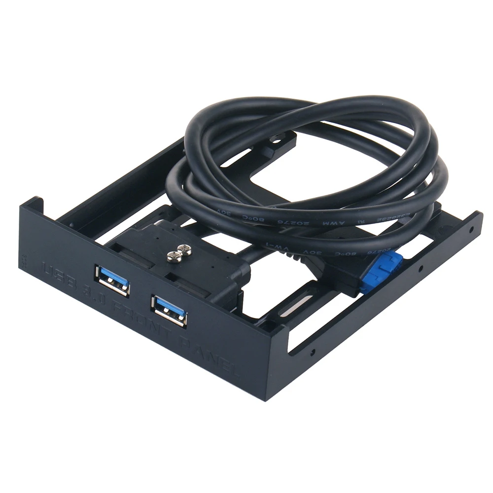 Передняя панель привода 20 Pin к двойному USB 3 0 HUB флоппи Бей передняя кронштейн
