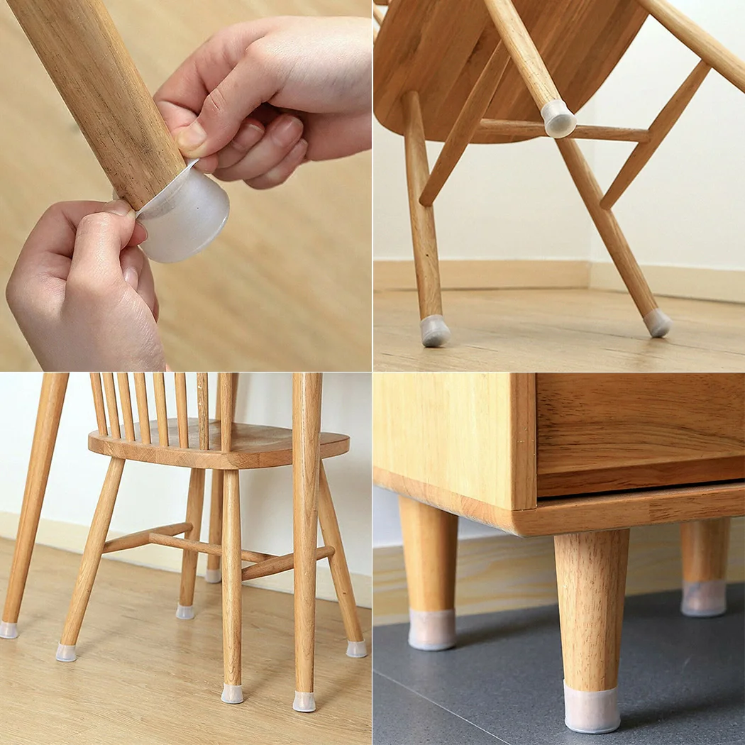 

Chair Chair Foot Pad Furniture Protection Table Pad Protector Silicone