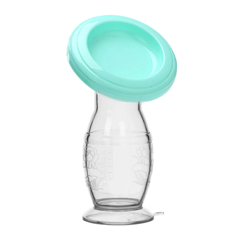 

Breast Pump Baby Feeding Manual Breast Pump Partner Breast Collector Automatic Correction Breast Milk Silicone Pumps PP BPA Free