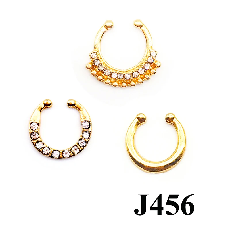 Для женщин 3 элемента в комплекте с украшением виде кристаллов фальшивый нос