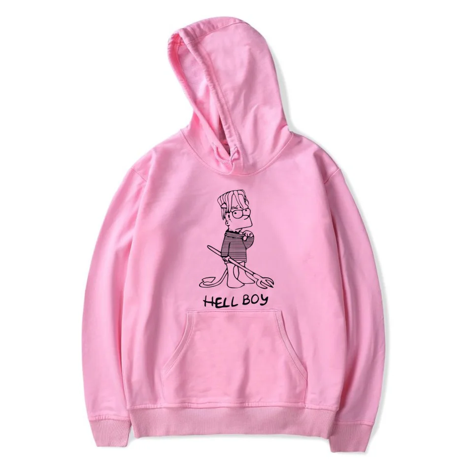 Толстовка Lil Peep Hell Boy модное худи в стиле хип-хоп уличная одежда Харадзюку