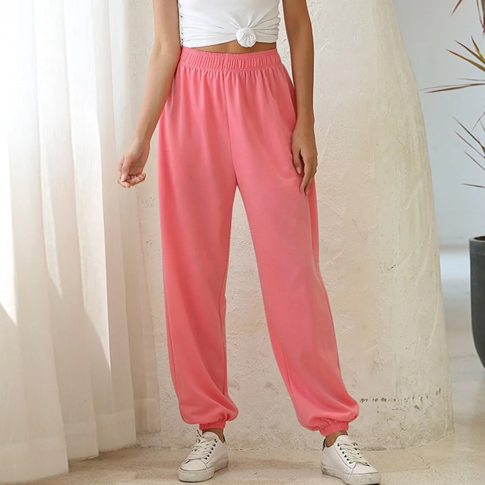 

NIBESSER Women Sweatpants Baggy Sports Gray Pants Casual Joggers Wide Leg Oversized Streetwear High Waisted Trousers Women