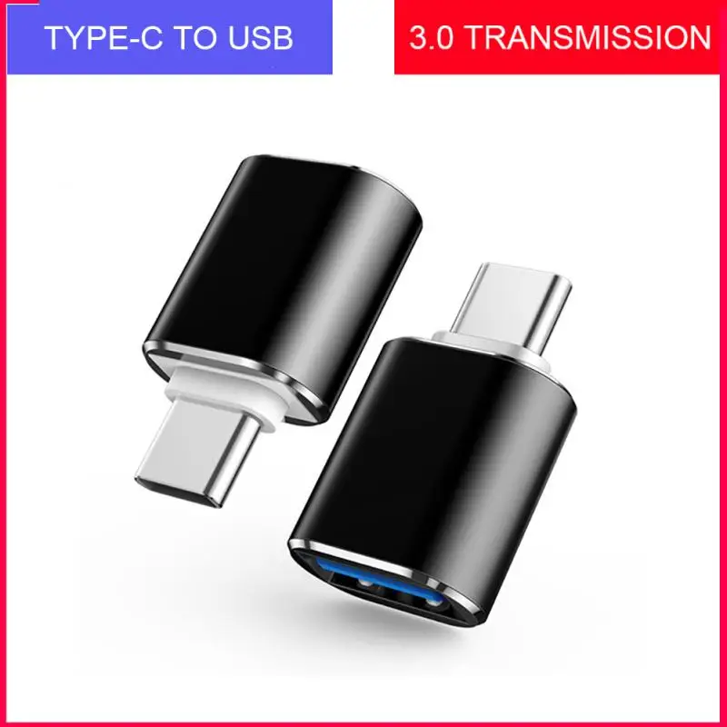 Переходник с USB на Type C OTG Type-c (штекер) Micro (гнездо) конвертер для Macbook Xiaomi Samsung S20 USBC