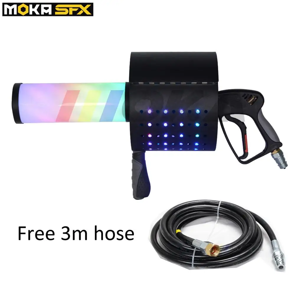 6 шт./лот LED CO2 конфетти пистолет сценический специальный эффект струйная машина