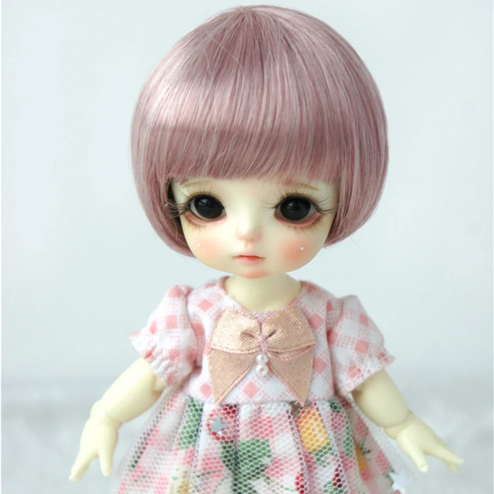 

Doll Wig For BJD/SD 1/3 1/4 1/5 1/6 1/8 1/12 Doll Hair For OB11 For Blyth 19 Color Can Choose JD256