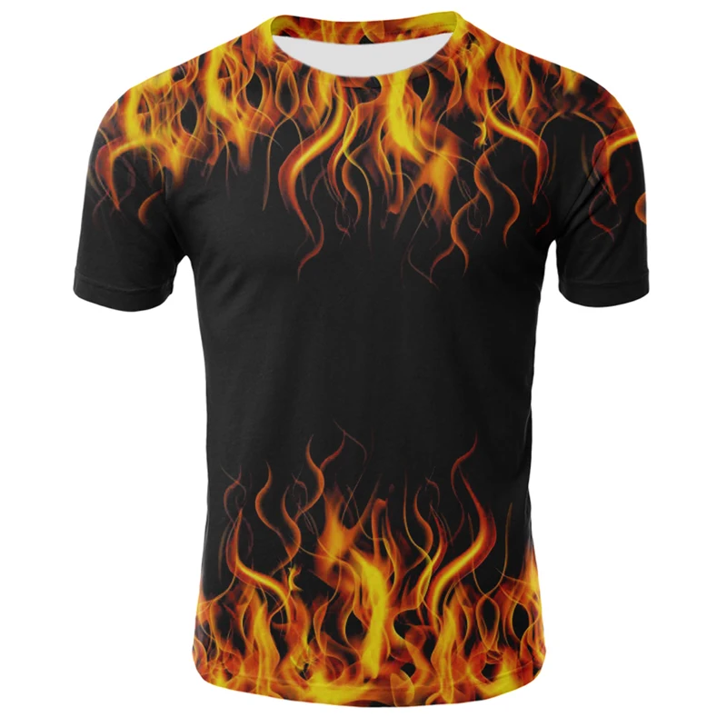 

2021 summer fashion 3D printing T-shirt men's and women's fashion T-shirt round neck short-sleeved T-shirt/pattern