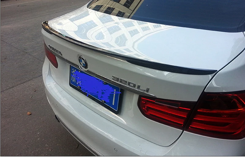 Спойлер для BMW F30 F80 M3 из углеродного волокна M Performance Style 2012 Up 320i 328i 335i 326D