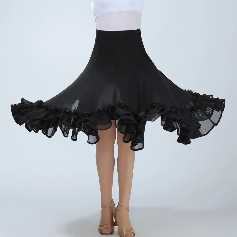 B женское платье для танцев в стиле пэчворк широкая юбка латинских бальное