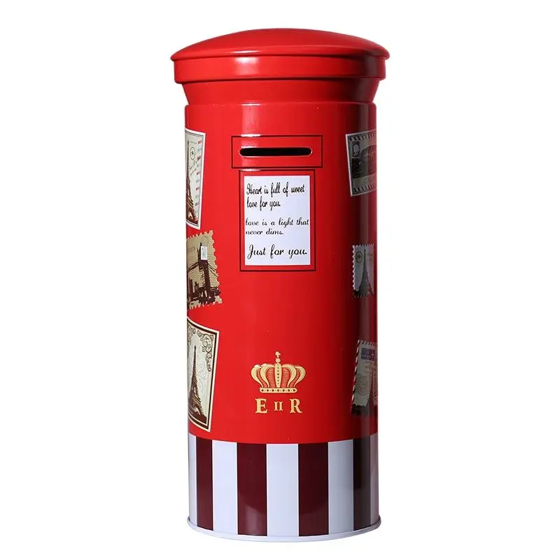 Креативные красные почтовые ящики копилка для девочек мультяшная Детская