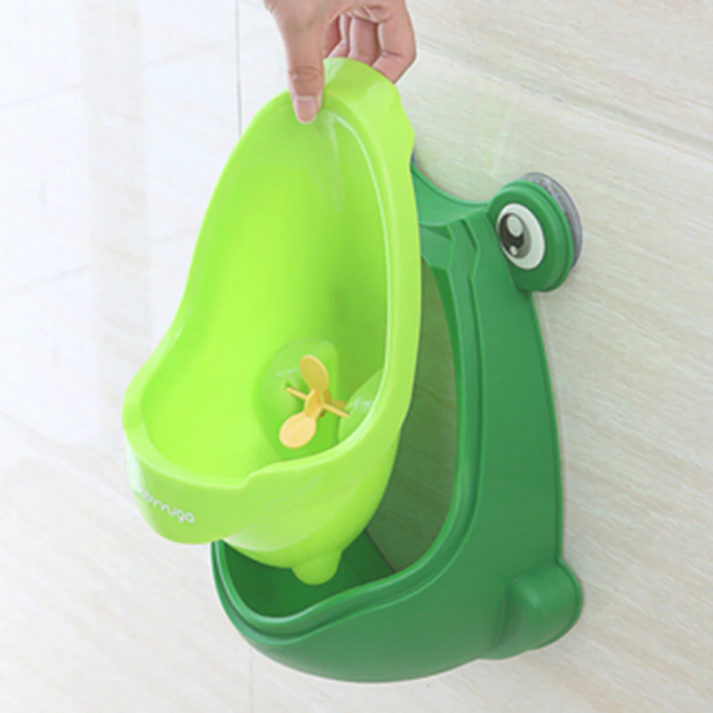 100% новый настенный туалет для обучения малыш лягушка стенд вертикальный писсуар