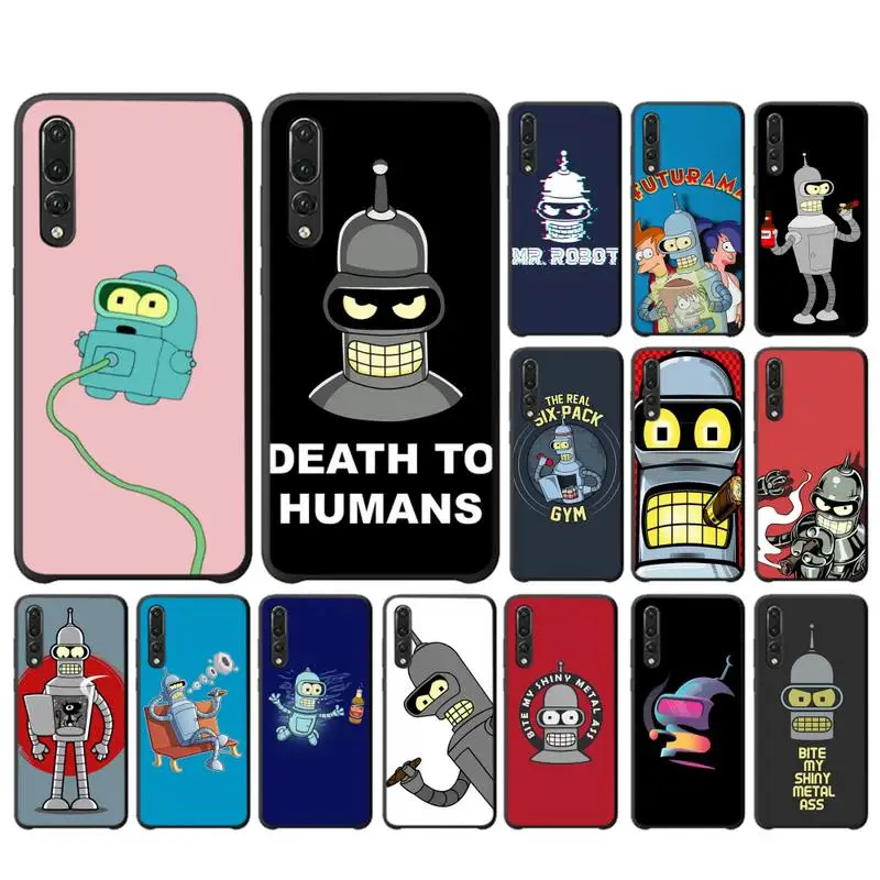 Милые футуристики YNDFCNB для детей чехол телефона huawei P 8 9 10 20 30 40 pro lite P9 2019|Бамперы| |