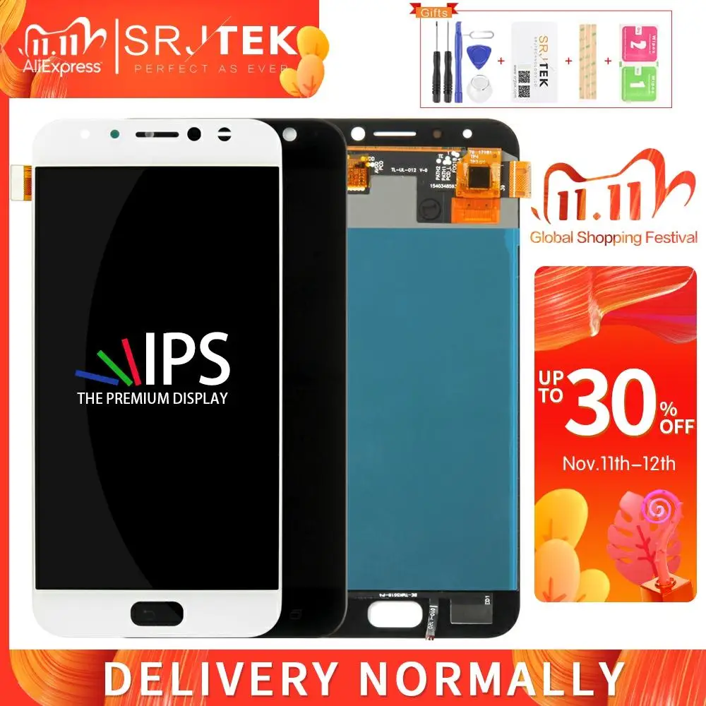 Srjtek для Asus Zenfone 4 Selfie Pro ZD552KL LCD сенсорный экран дигитайзер сборка 5 дюймов 1920*1080 Для