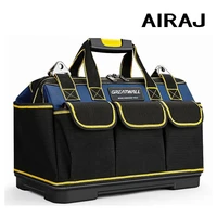 airaj 2021 tool bag large capacity wear resistant waterproof 1680d oxford cloth electrician bag 171921 inch travel bag