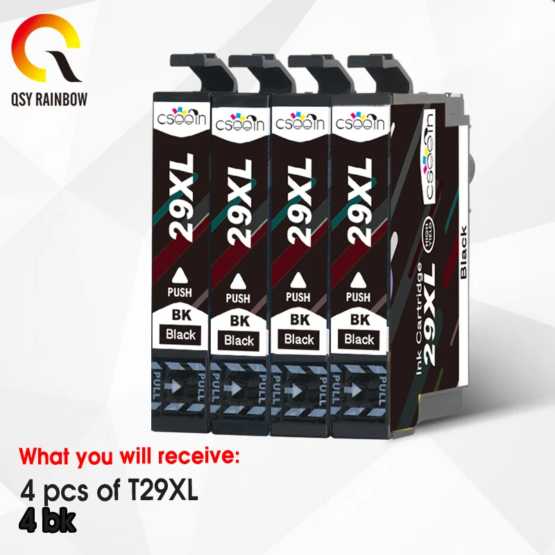 

4 pcs bk T2991 T2991XL Compatible Ink Cartridge For EPSON XP 342 345 445 342 345 445 235 245 332 XP342 xp345 xp235 xp245 printer