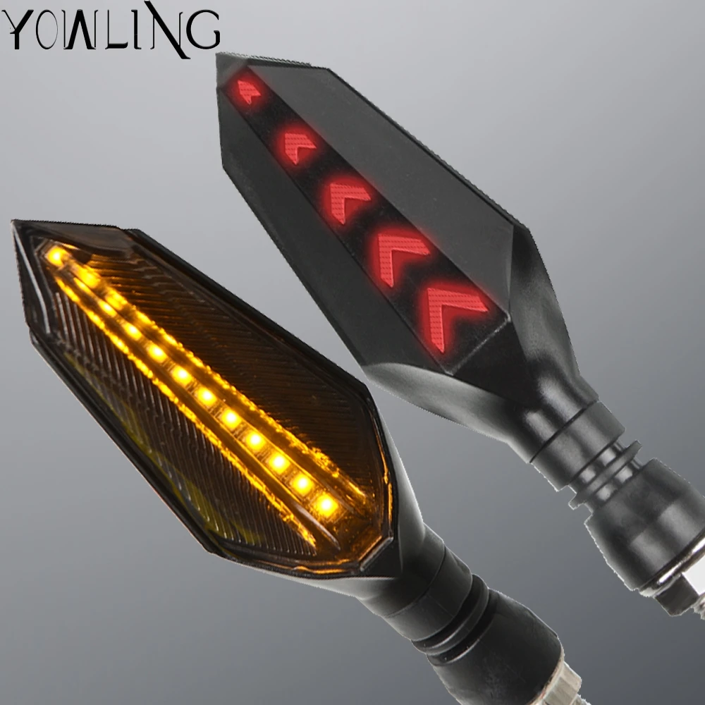 

LED Turn Signals Indicator Light For YAMAHA FZ8 FZ6 N S R FZ1N FZ1 Fazer XJ6 XJR1300 TDM 900 850 Motorcycle Accessories Blinker
