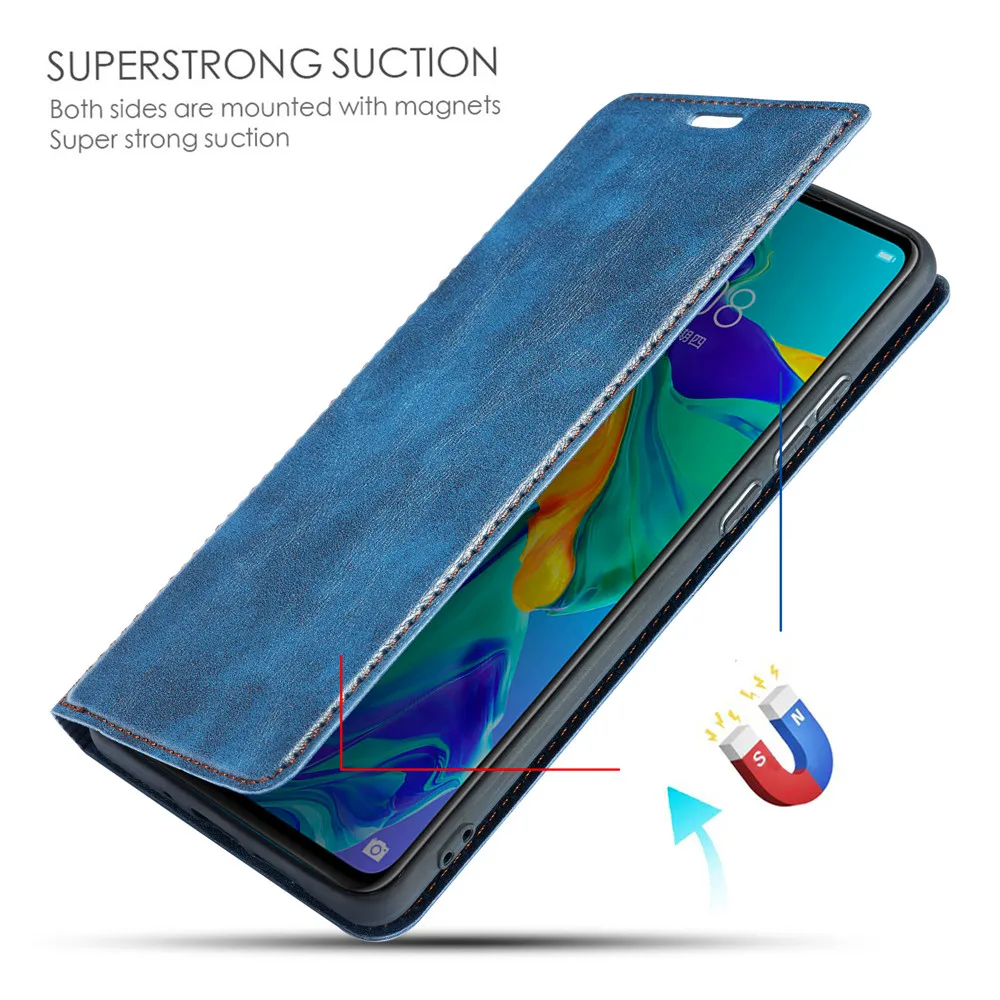 Для samsung Galaxy Note 10/10 Pro Винтажный чехол из искусственной кожи с откидной подставкой