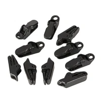 outdoor tent 10pcs reusable buckle camping buckles tarpaulin clips ice fishing small clips winter fishing tackle accessories