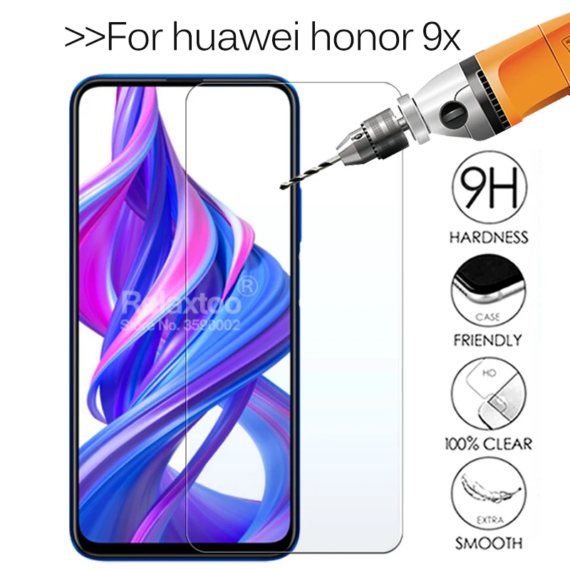 Закаленное стекло на honor 9x Защита экрана для huawei Защитное 9 x x9 xonor hnor защитная