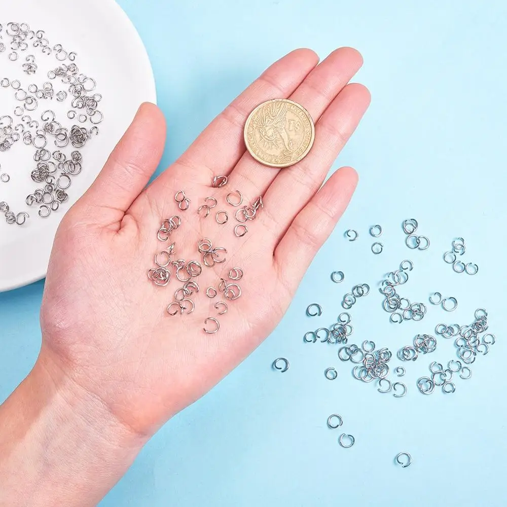 304 кольца из нержавеющей стали ювелирные аксессуары для ожерелья браслеты