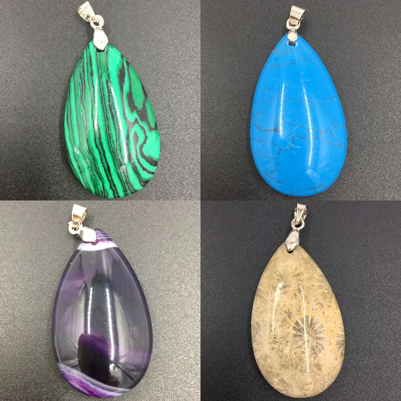 Бесплатная доставка модные ювелирные изделия с кулоном из хризантем малахита