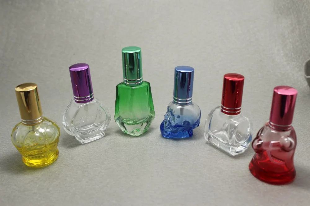 10 мл 15 рекламная Смешанная цветная стильная маленькая стеклянная флакон для