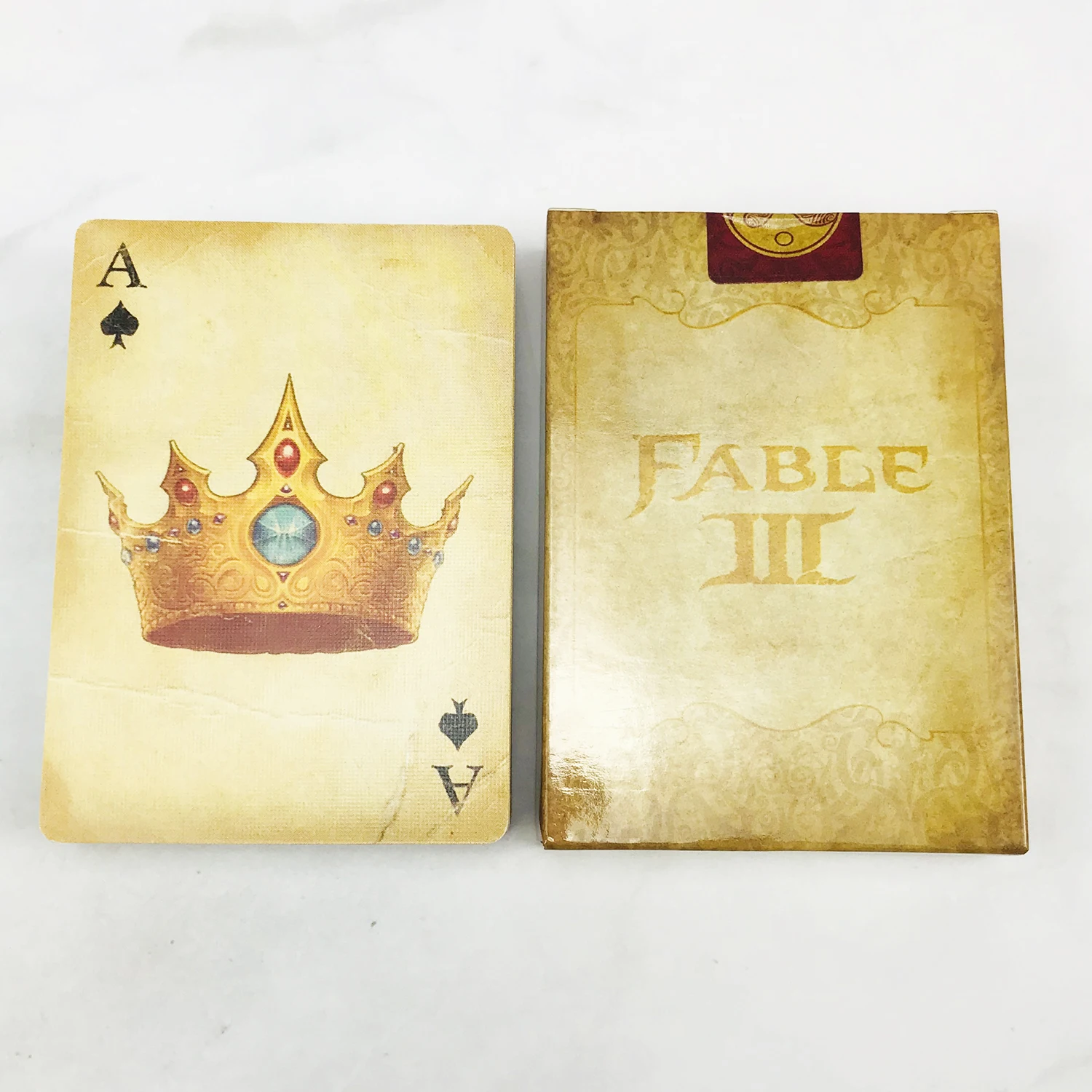Игральные карты FABLE 3 в винтажном стиле игральные Fable III ограниченная
