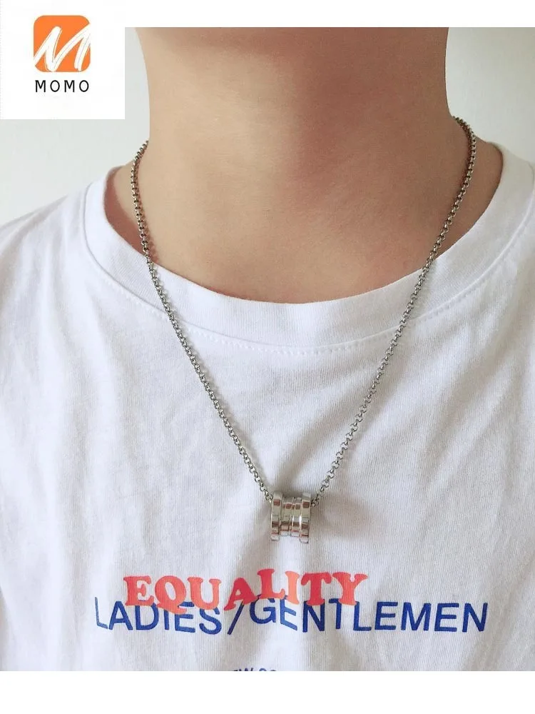 

Original Men's Ring Necklace Trendy Unique