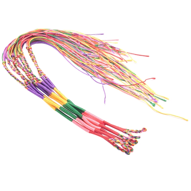 Плетеные браслеты дружбы в стиле хиппи 9 браслетов на запястье браслет лодыжку