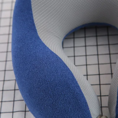 U-образная подушка из пены с эффектом памяти для путешествий логотипом самолета |