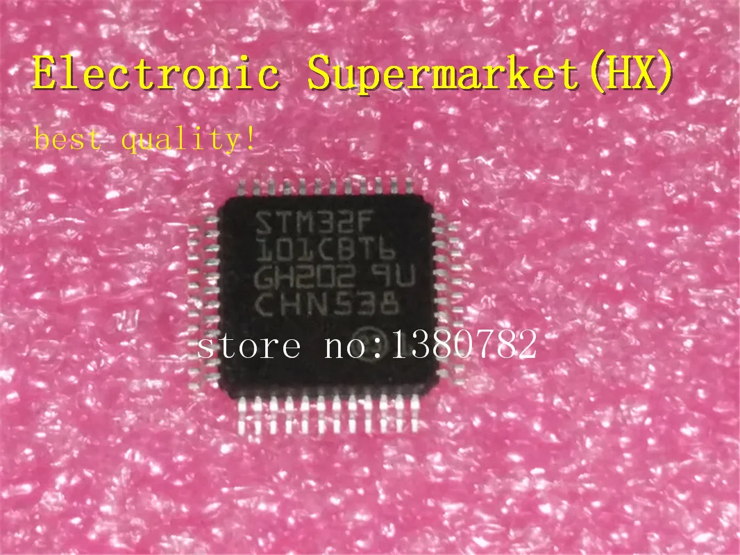 

Free Shipping 10pcs/lots STM32F101CBT6 STM32F101 QFP-32 New original In stock!