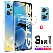 3 in 1 Hydrogel Film For Oppo Realme GT Neo2 Screen Protector Soft TPU Cover For Realme GT Neo 2 5G Protective Film Not Glass