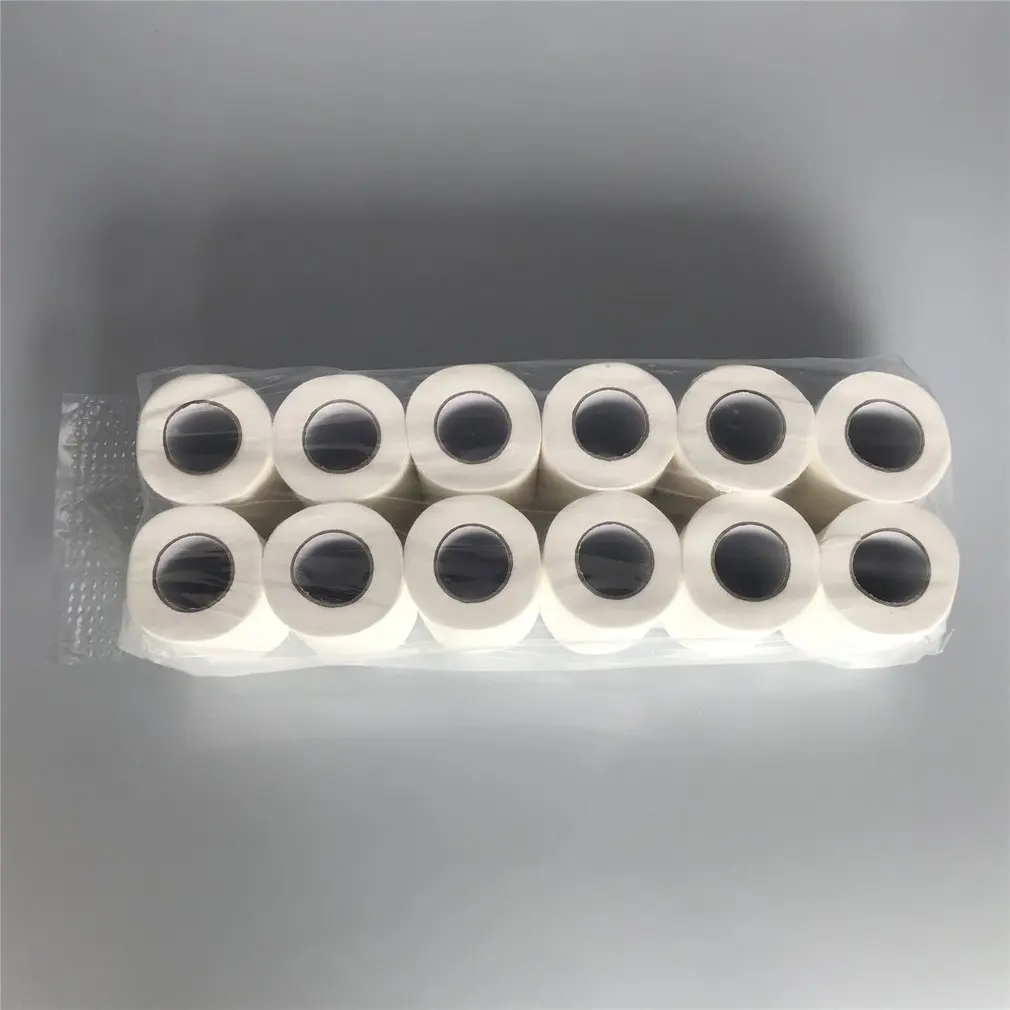 

12 Rolls Natural Paper Towels Portable High Quality Toilet Paper for Office for Family Restaurant Paper Towel