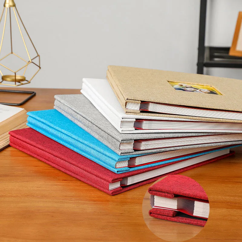 Большой 16 дюймовый фотоальбом с памятью самоклеящимися листами для семейного