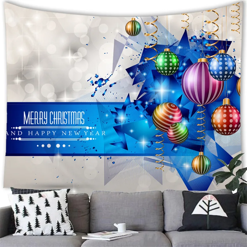 Счастливого рождества декор гобелен настенный живопись настенные коврики