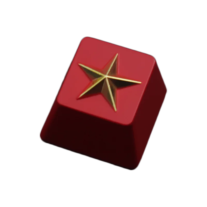 KeyStone кейкап 1 шт. Пятиугольный тематический алюминиевый сплав металлические