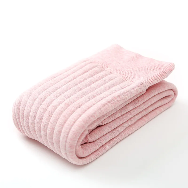 Зимние теплые леггинсы для девочек 2020 утепленные штаны детей хлопковые